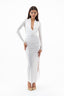 Midnight Maxi Dress-White