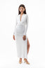 Midnight Maxi Dress-White